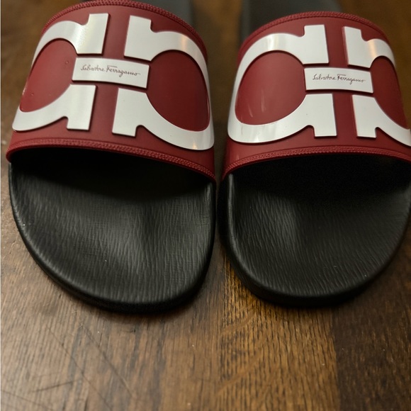 Ferragamo mens slides/sandals